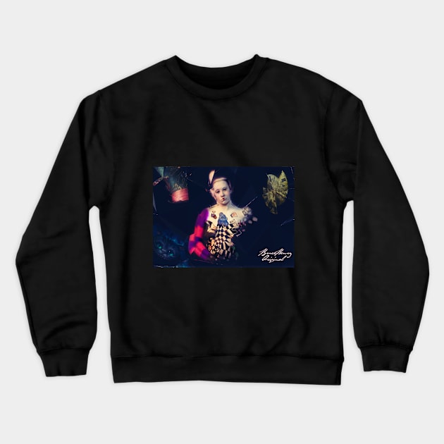 Alice in Wonder Crewneck Sweatshirt by BruceHenryOriginalsLLC